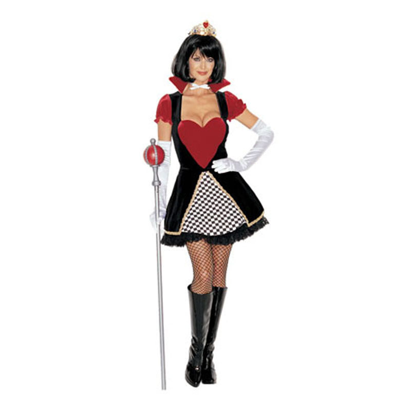 LV8023-Royal Queen of Hearts Costume