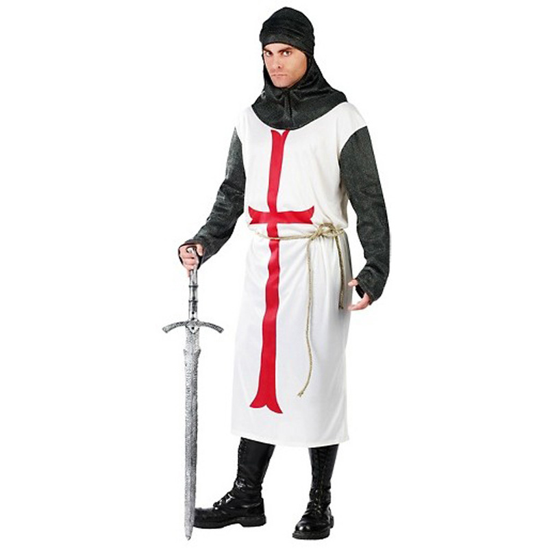 LAM176 Adult Templar Knight Costume