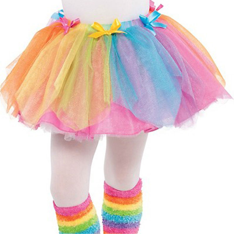 LCT025 Girls Rainbow Fairy Tutu