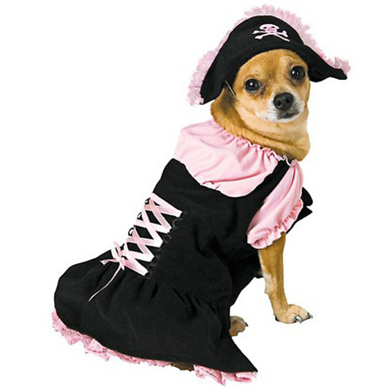 LDC009-Pink Pirate Dog Costume