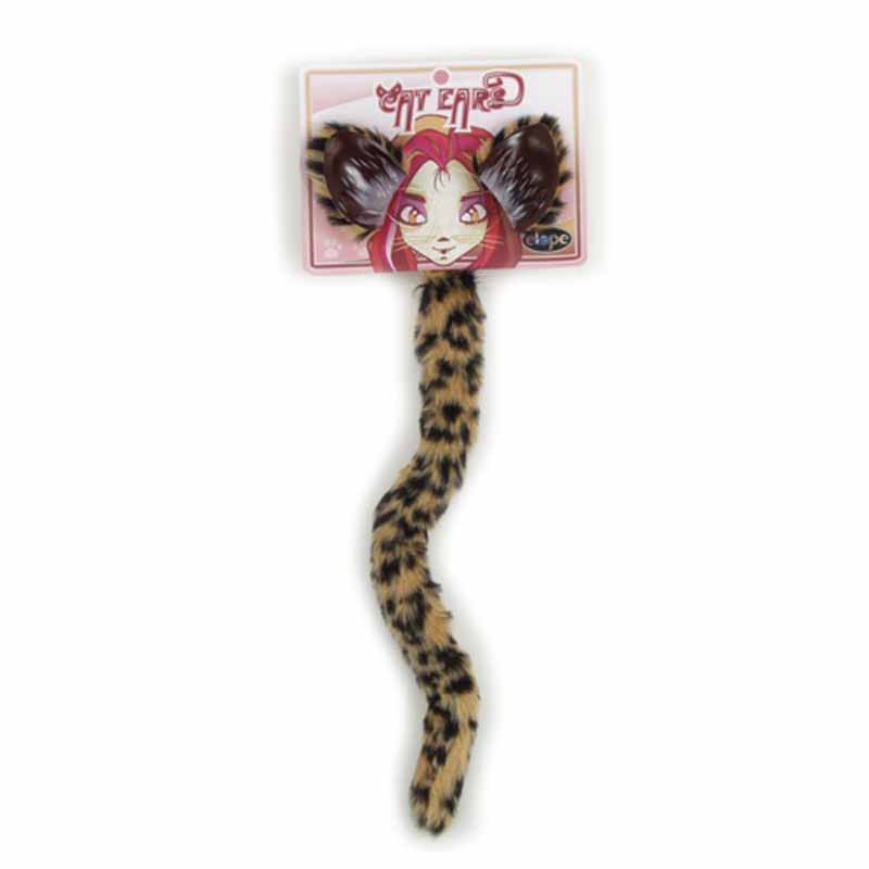 LHTS026 cheetah-cat-and-ears-tail-set